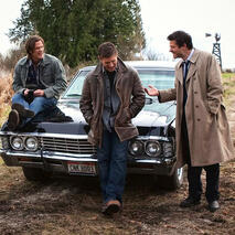 sam, dean, castiel from spn